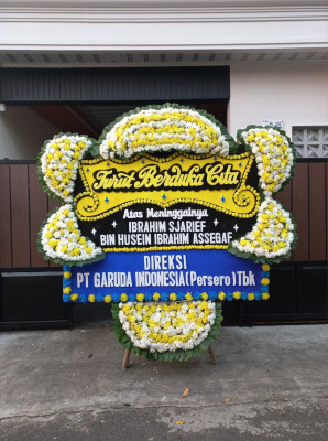 Papan Bunga Duka di Rantaupanjang