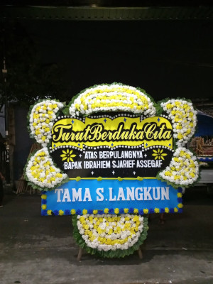 Papan Bunga Duka di Rantaupanjang